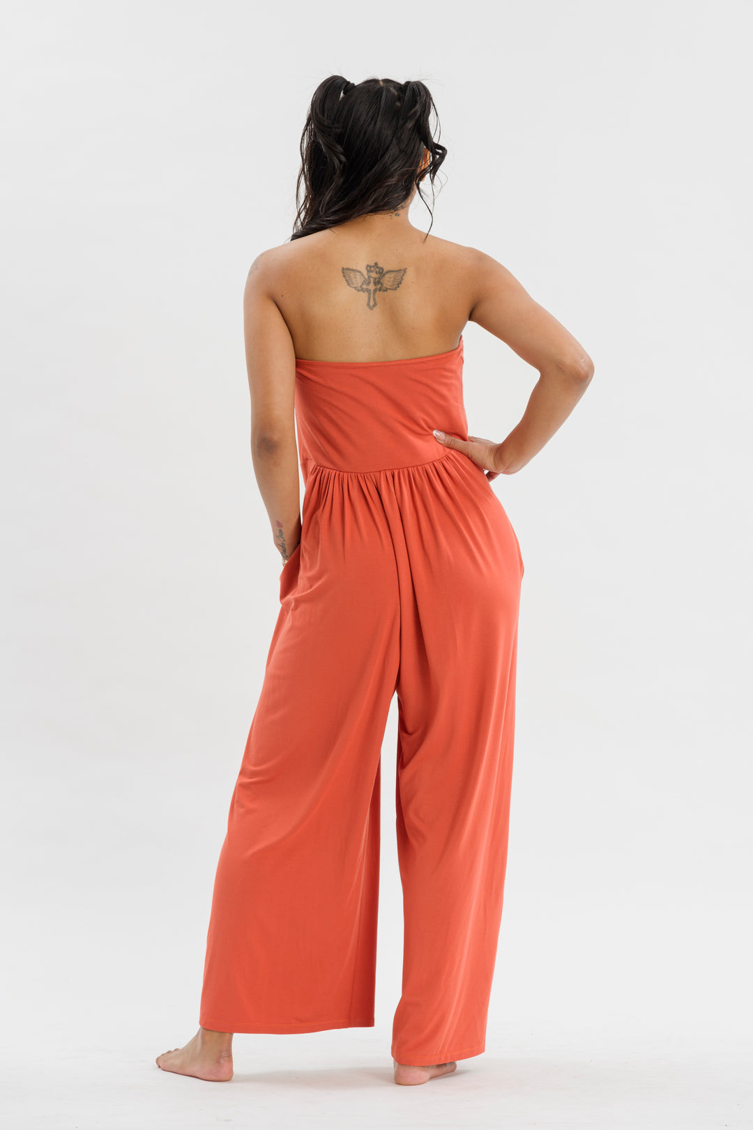 Patio Strapless Romper