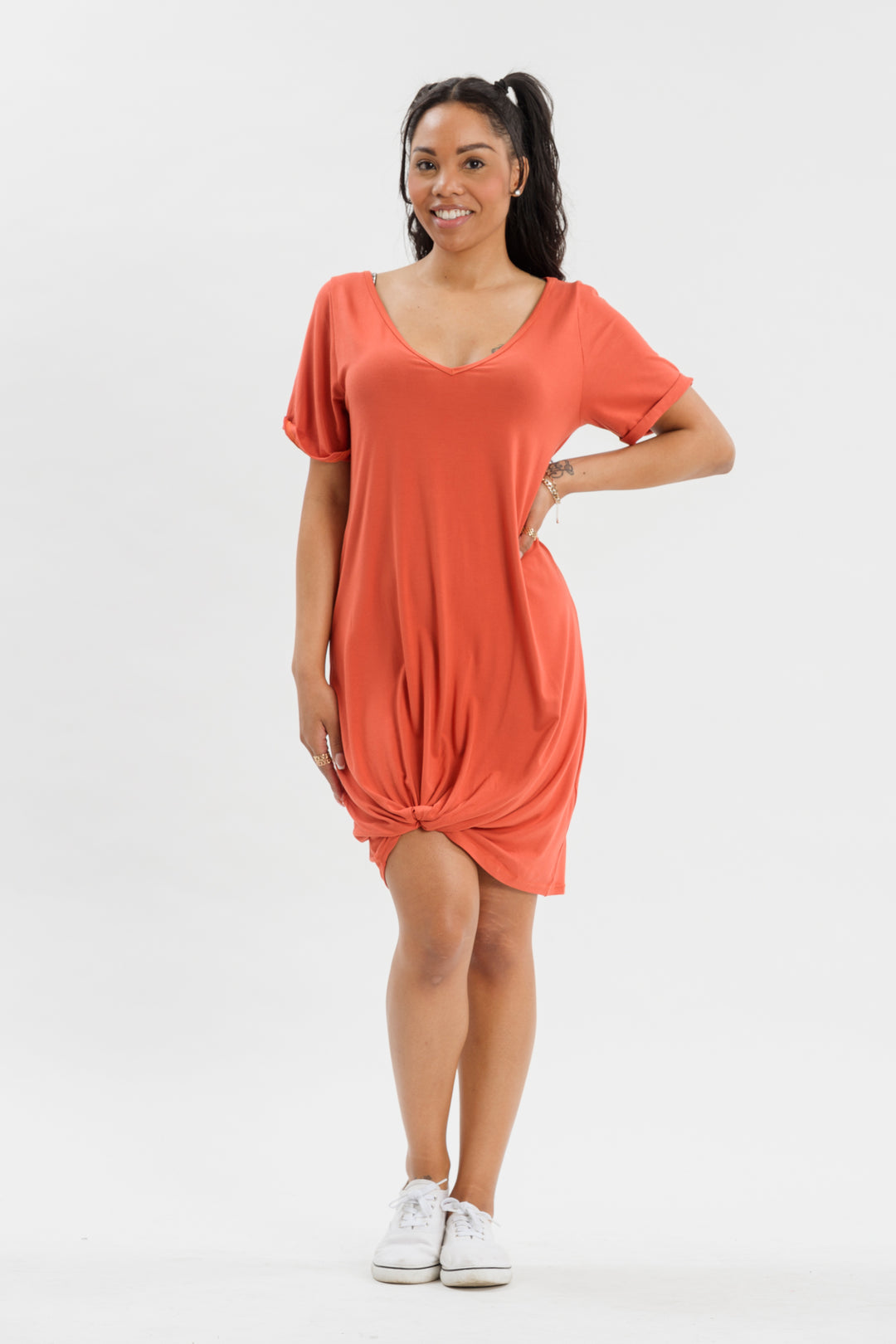 Knot T-Dress